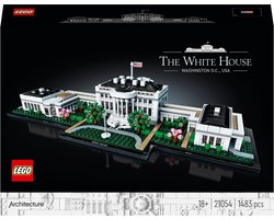 LEGO 21054 Architecture Het Witte Huis Model, Landmark Collection voor Volwassenen, Cadeautip voor verzamelaars, Origineel Cadeau