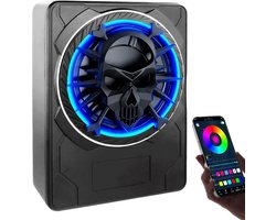 Kavo®- Subwoofer Auto - Subwoofer Auto met Versterker - Actieve Subwoofer Kist - Zwart - 35cm x 26cm x 35cm