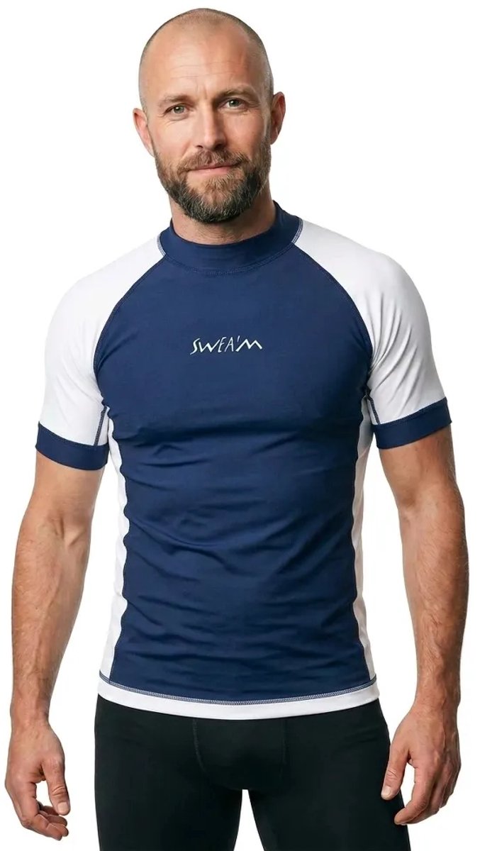 So Dive Tech Sun Korte Mouw Rash Guard Blauw M Man