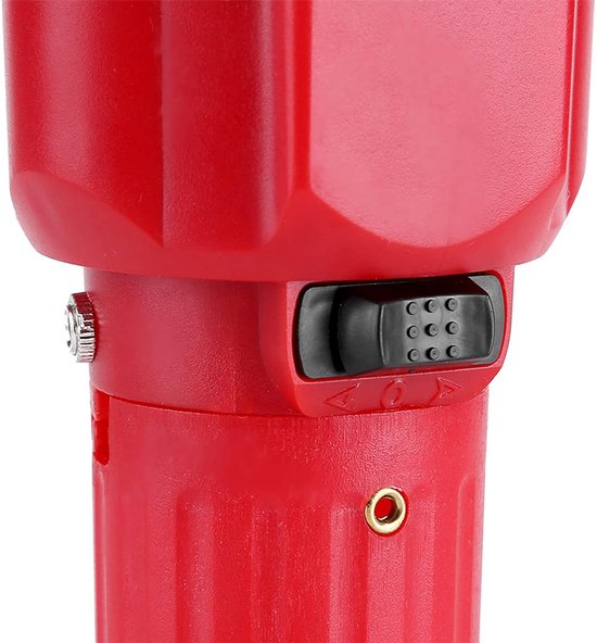 Elektrische barbecuemotor - Draaimotor voor gasbarbecue - Buitenbarbecue - Inclusief 1 USB-oplaadkabel - 5V - Rood — afbeelding 5