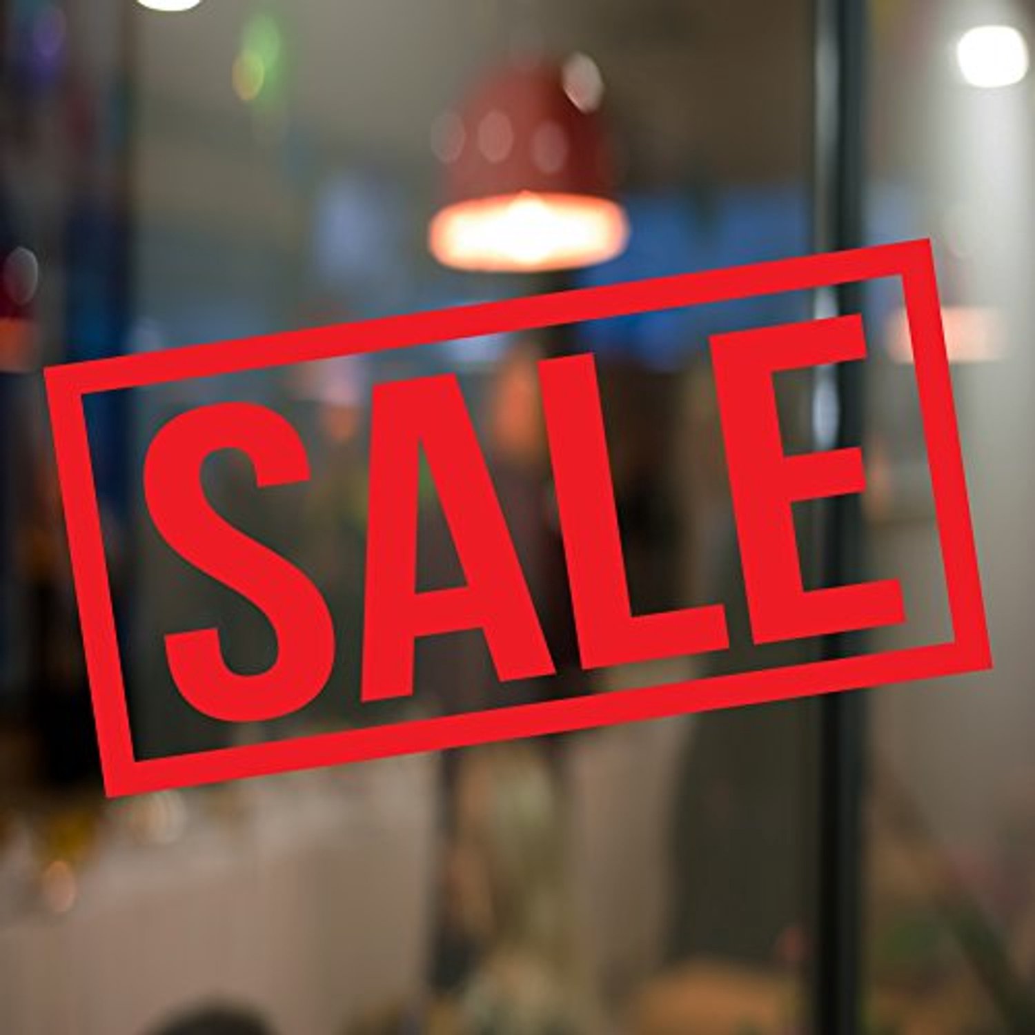 Sale Shop Muurstickers voor Etalages