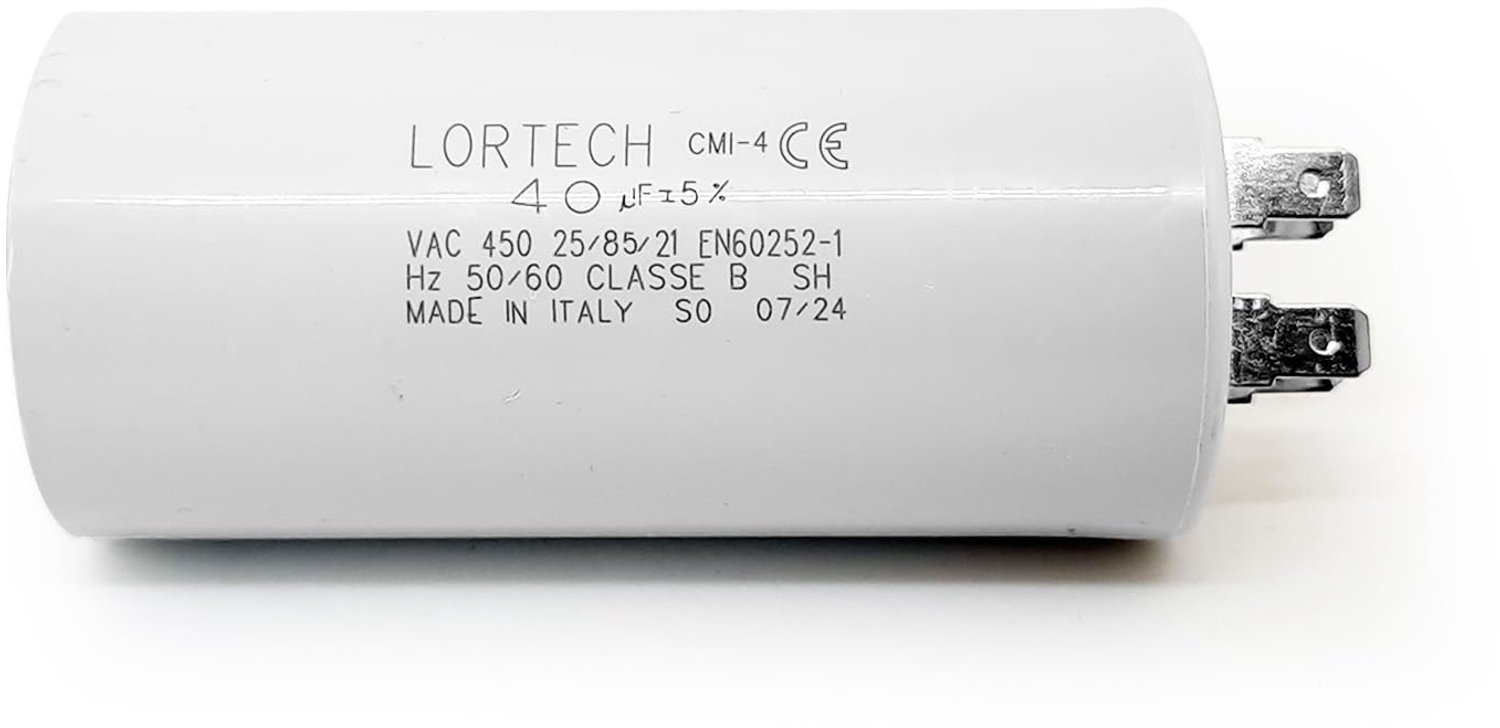 Permanente condensator 40 µF voor elektrische toepassingen