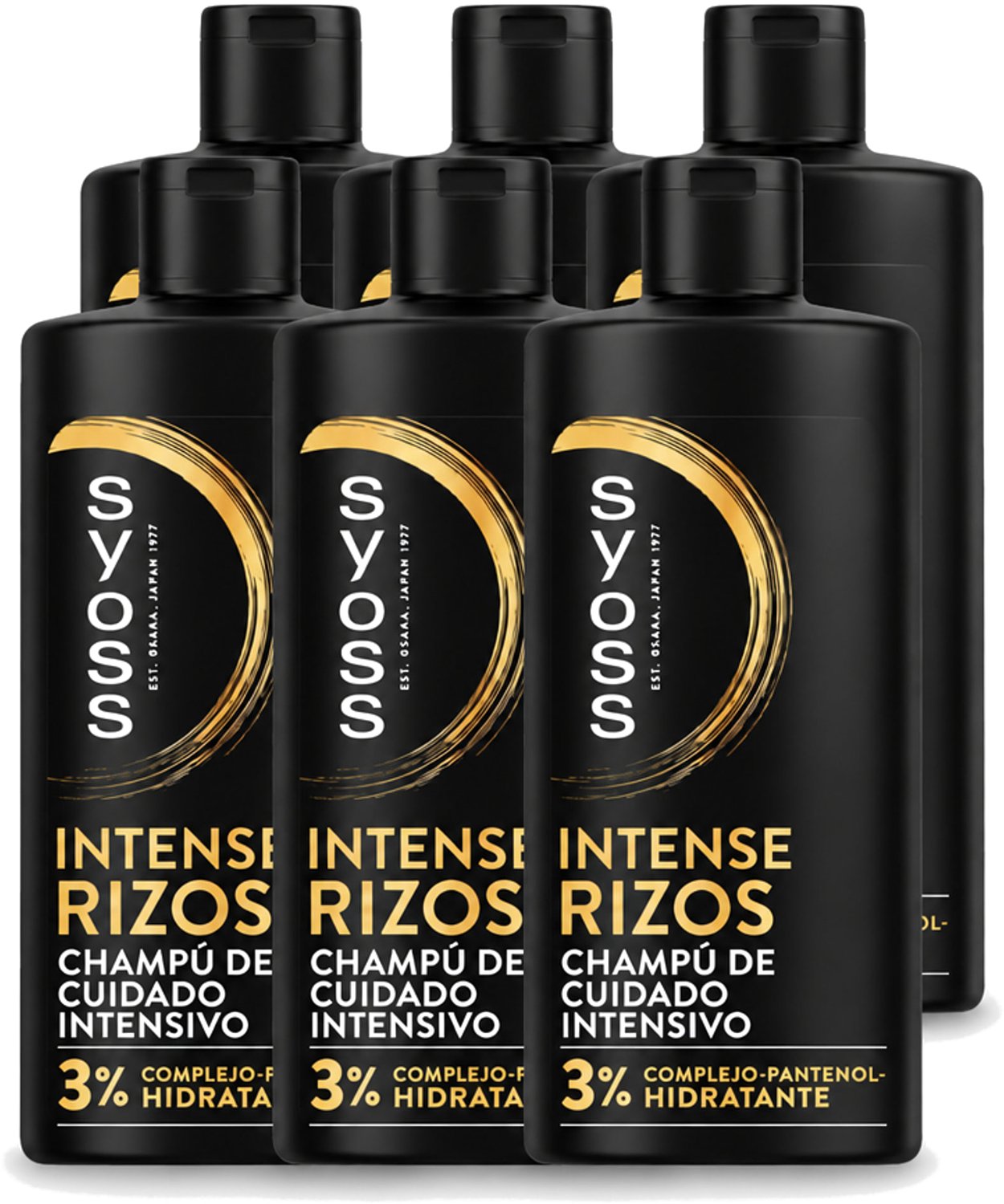 6 x Syoss – Shampoo – Intense Curls – 440 ml - Voordeelverpakking - 6 stuks