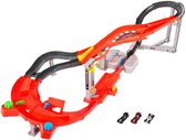 Hot Wheels Racing Formula 1 Downhill Circuit Race baanset met 3 F1-auto's