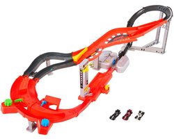 Hot Wheels Racing Formula 1 Downhill Circuit Race baanset met 3 F1-auto's