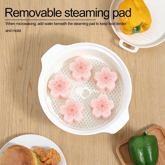 Set van 5 Magnetroncontainers met Stoomfunctie — afbeelding 3