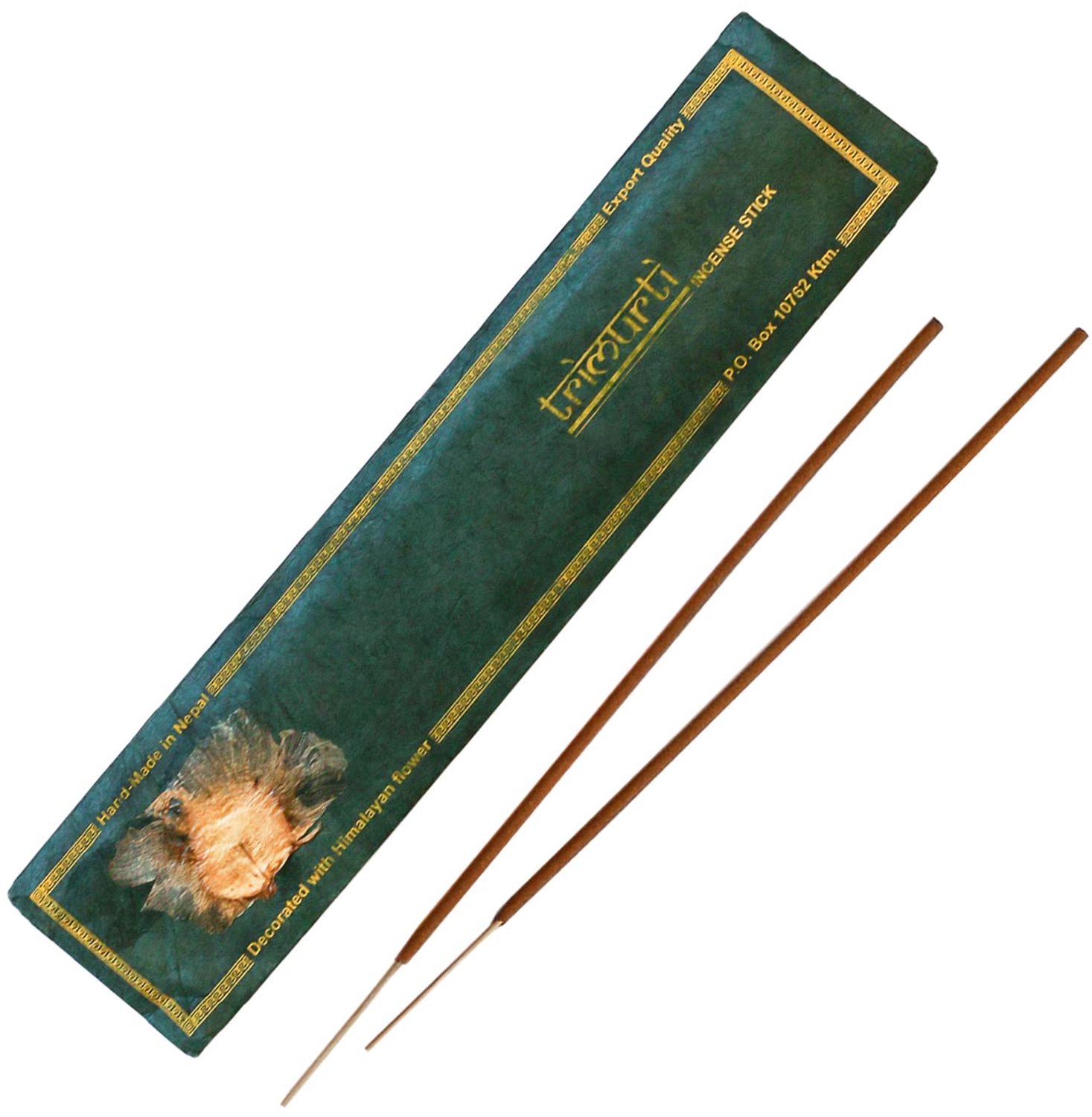Premium Incense Sticks Trimurti 100% Natuurlijk 15 Stuks