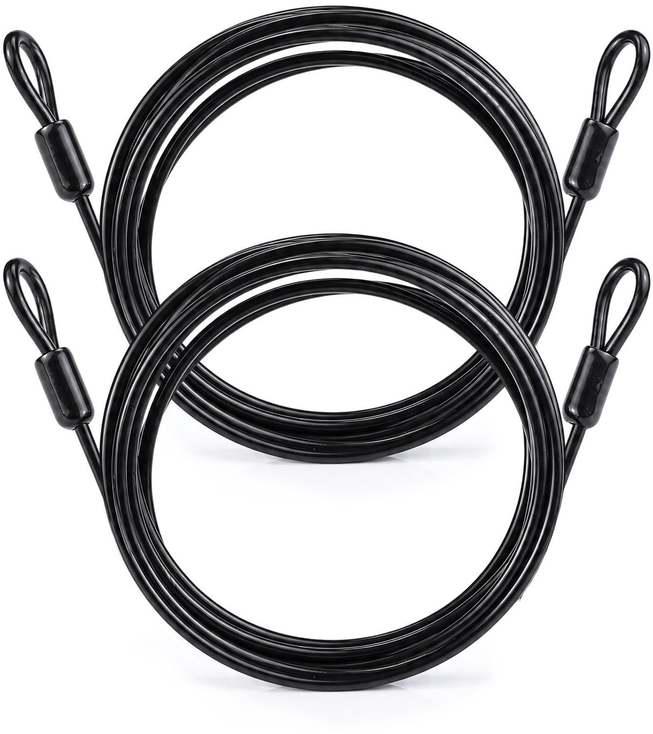 2 Stuks Stalen Kabel met Ogen voor Veilig Gebruik