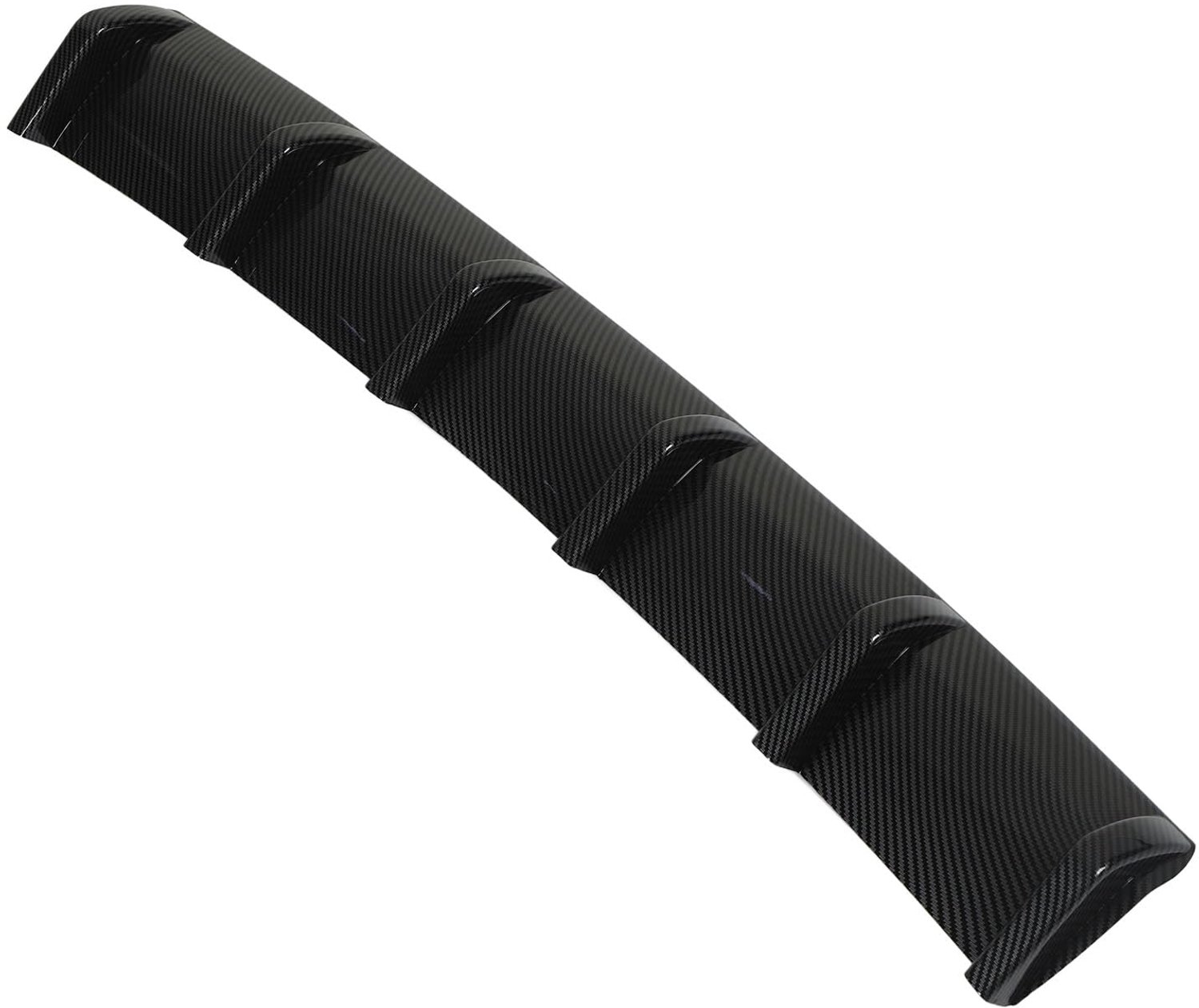 Achterbumperdiffuser van ABS met Koolstofvezelpatroon