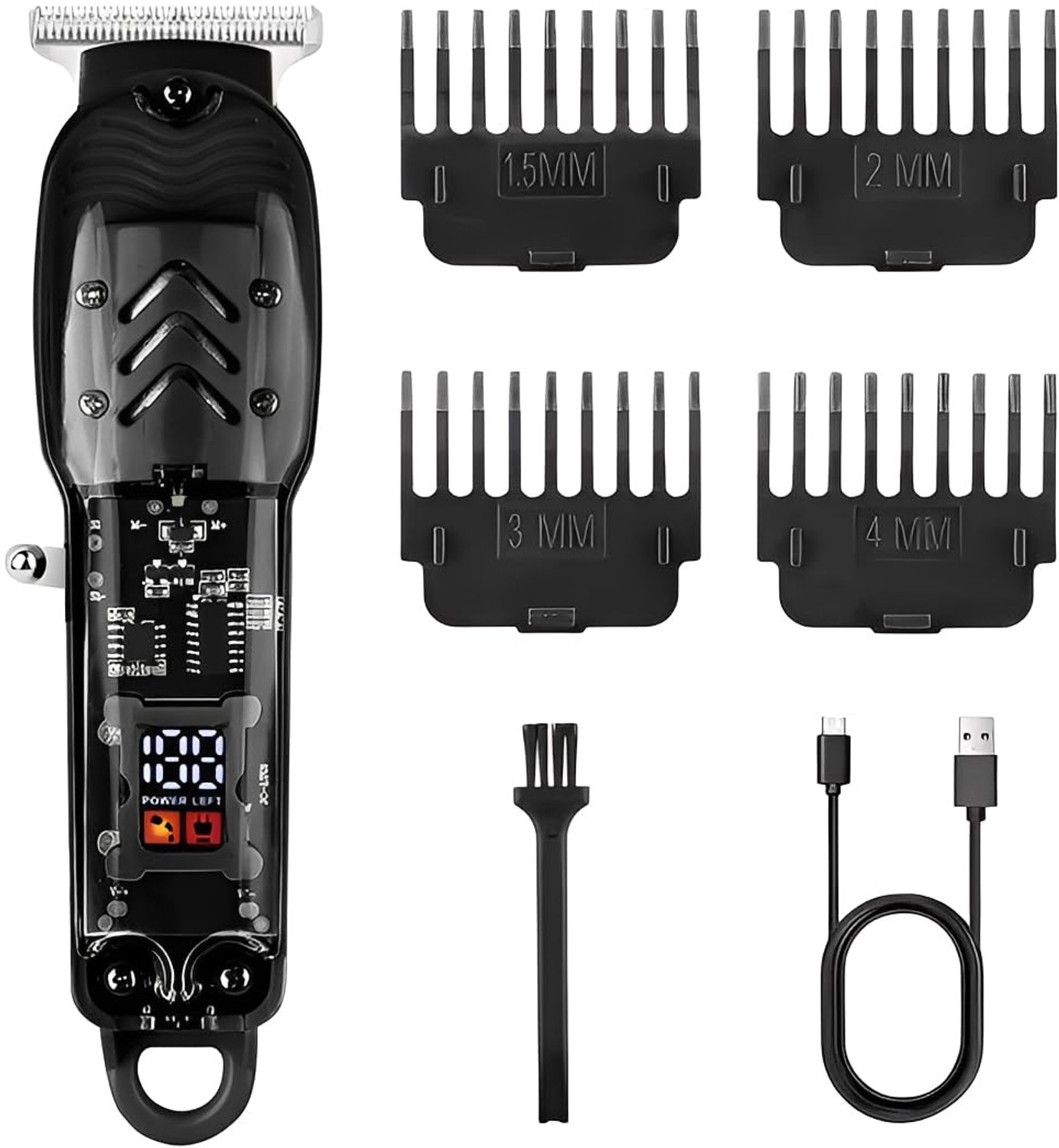 Professionele Elektrische Baardtrimmer voor Mannen