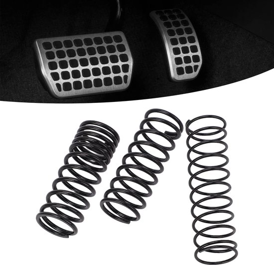 Pedal Spring Kit Upgrade - Set van 3 - Hoogwaardige Metaal - Voor G25/G27/G29/G920 Racing Wheel - Verbeterde Gaming Ervaring - Verhoogde Stevigheid - Racing Pedals — afbeelding 2