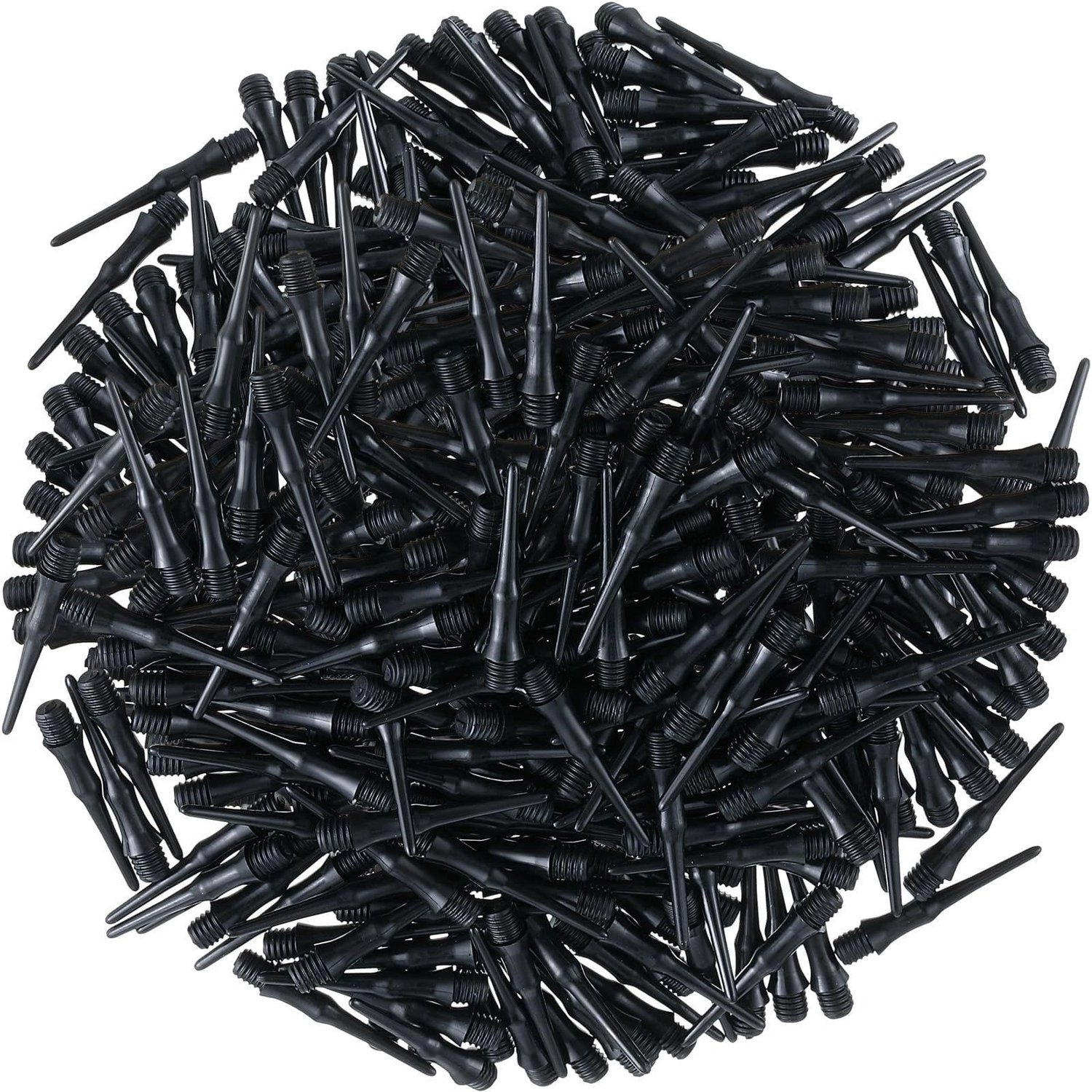 200 Stuks Dart Flights met Plastic Tips voor Competitie