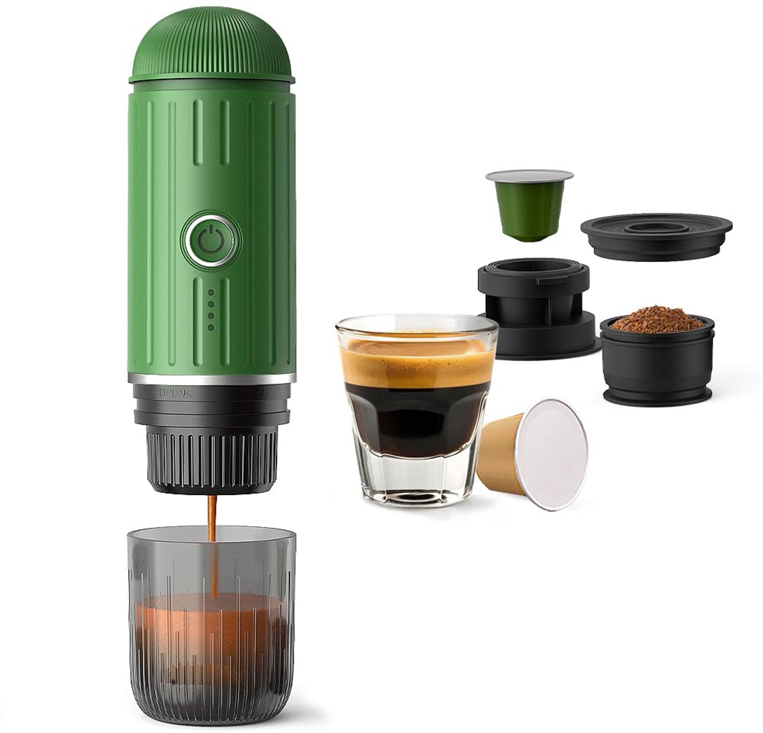 Draagbare Espresso Machine met USB-C Opladen