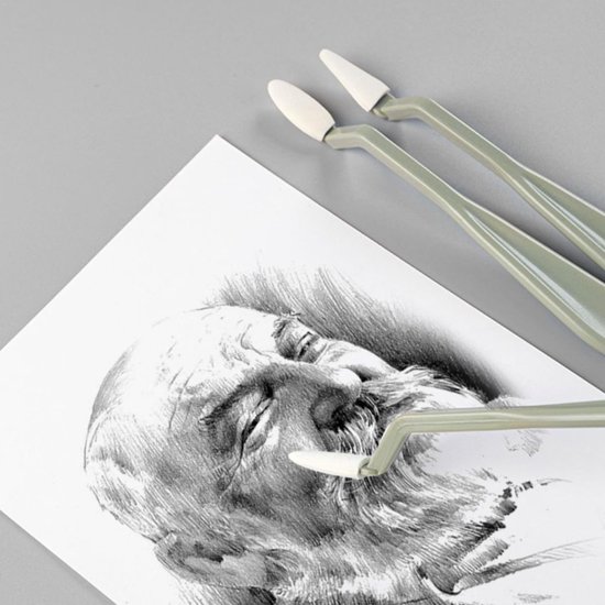 Schetsmes Pen met Vervangbare Koppen voor Artists en Creatieve Projecten — afbeelding 5