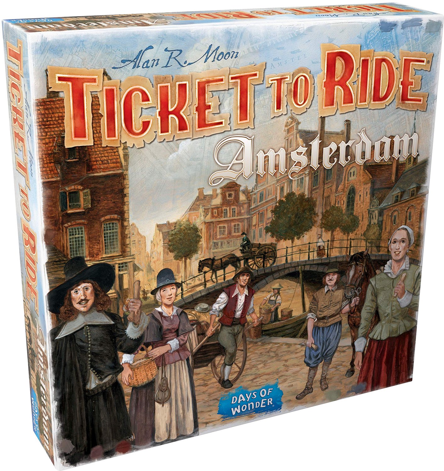 Ticket to Ride Amsterdam Bordspel voor het hele gezin