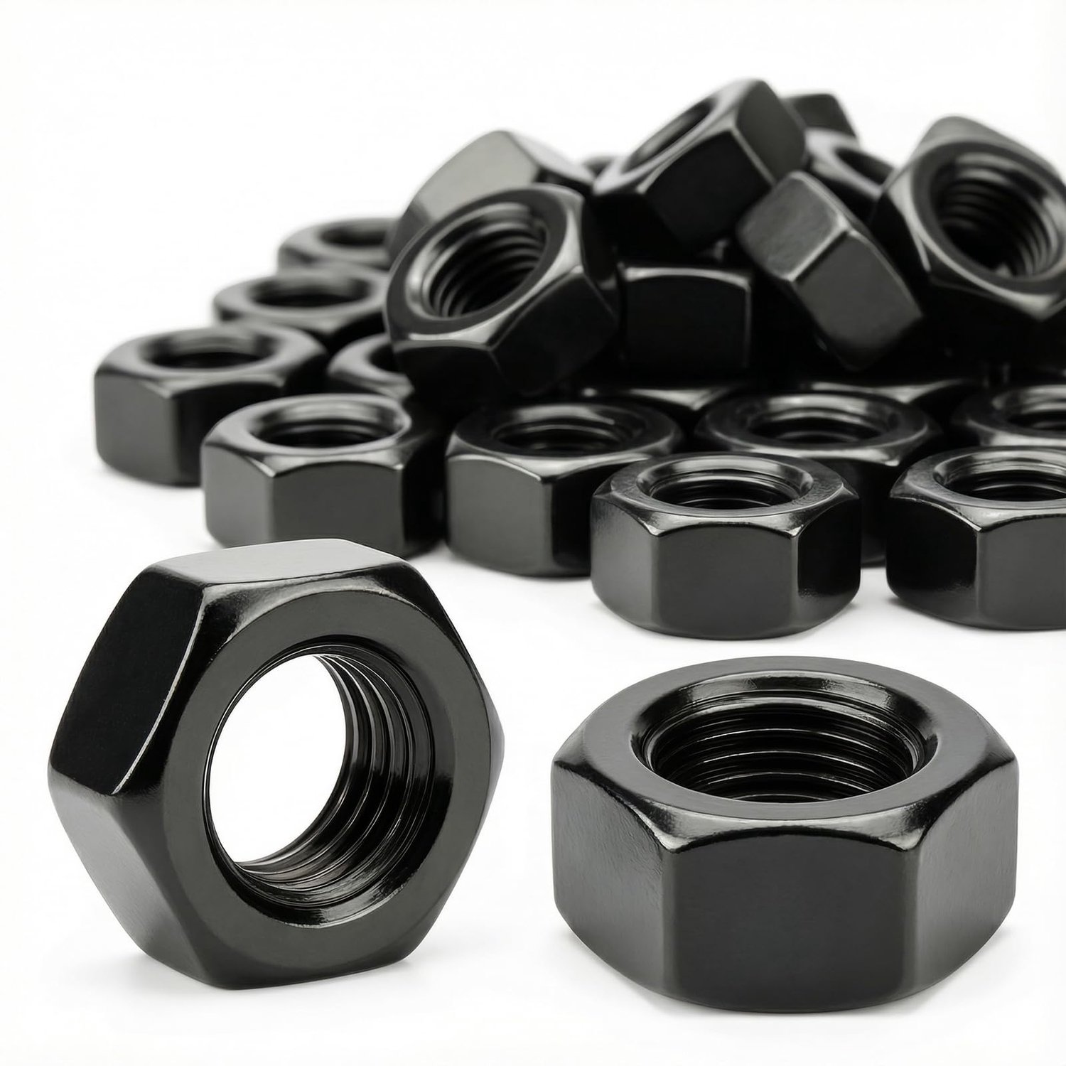 Zwarte Zinkmoeren Set van 120 Stuks M6