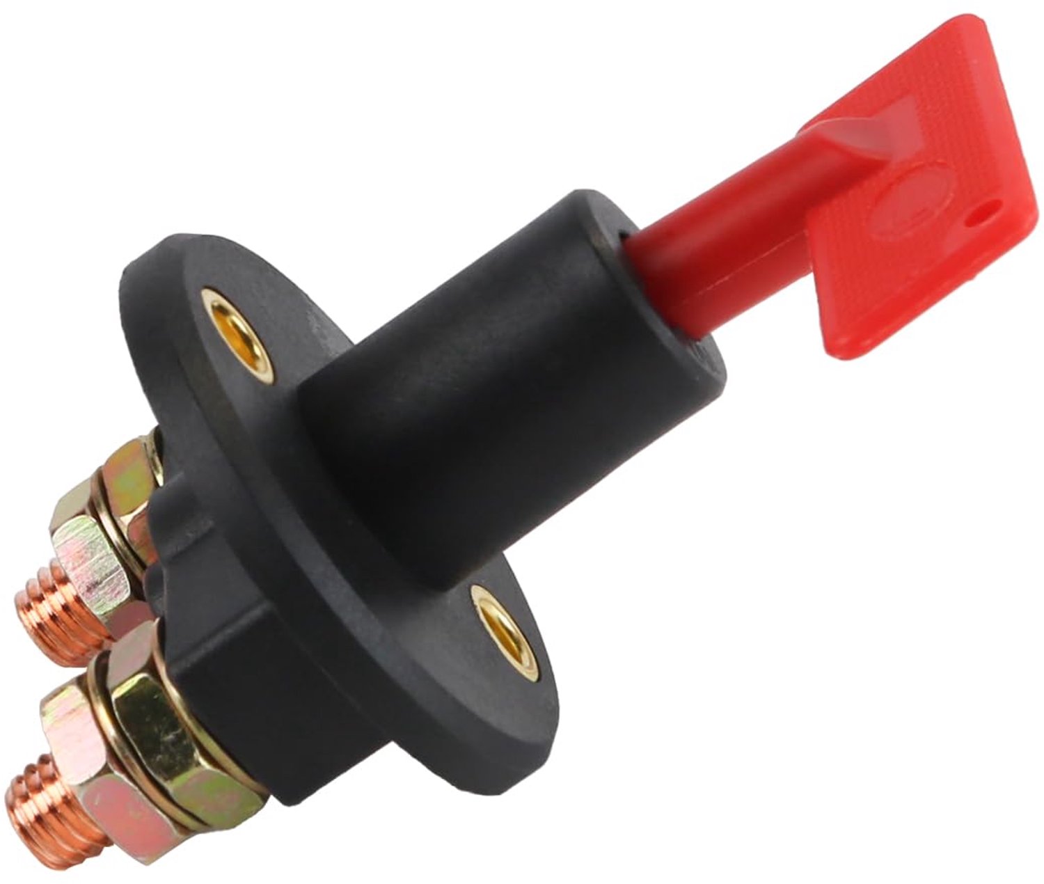Accu Scheidingsschakelaar - Waterdicht - 6V/12V/24V - Met sleutels - Voor boot en camper - Veilig schakelen - Geschikt voor auto- en kamp...
