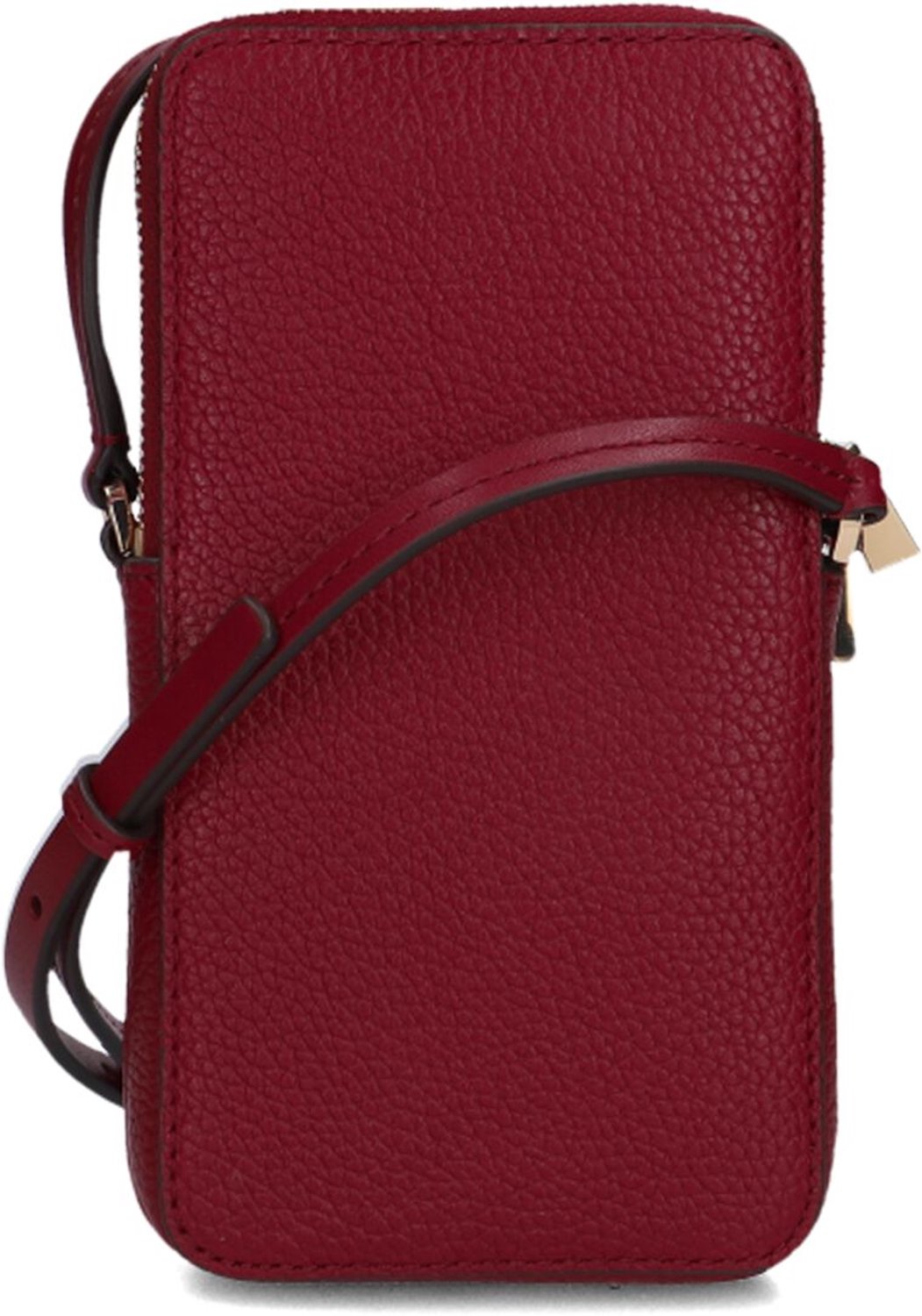 Michael Kors Sm Ns Dbl Zip Phone Xbody Telefoonaccessoires Dames - Rood - Maat ONESIZE