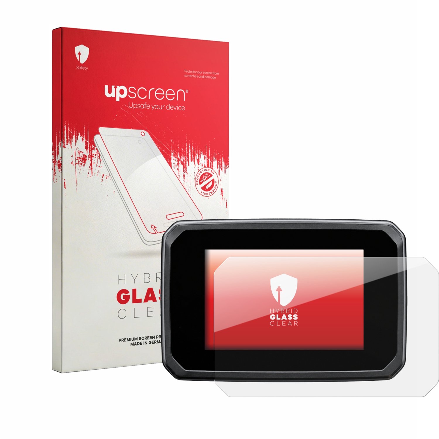 upscreen - Screenprotector voor Honda Hornet CB1000 GT 2026 - Folie Beschermfolie Beschermglas transparant
