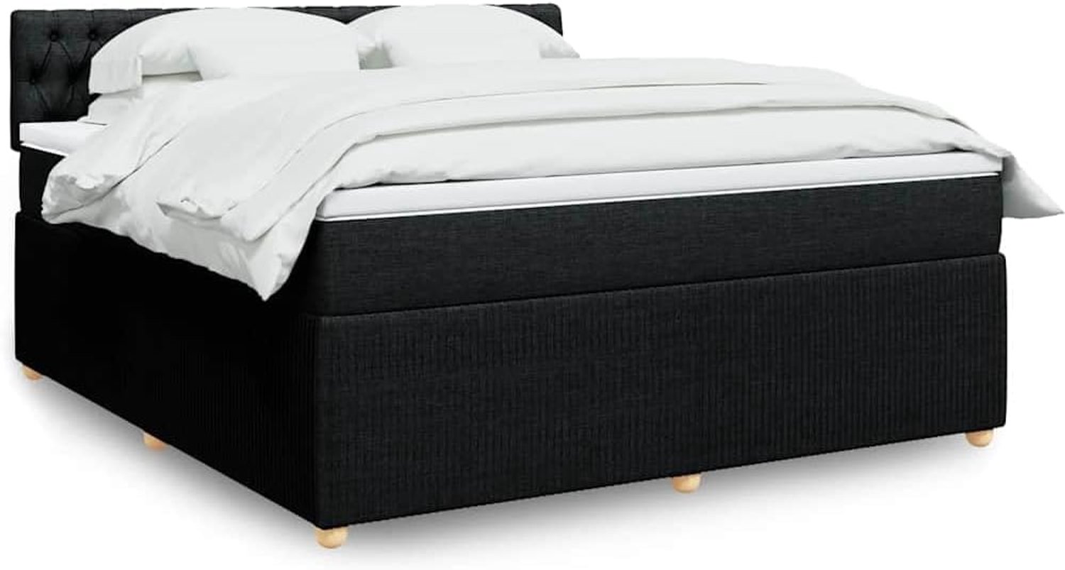 Pocketveringmatras Boxspringbed 180x200 Zwart