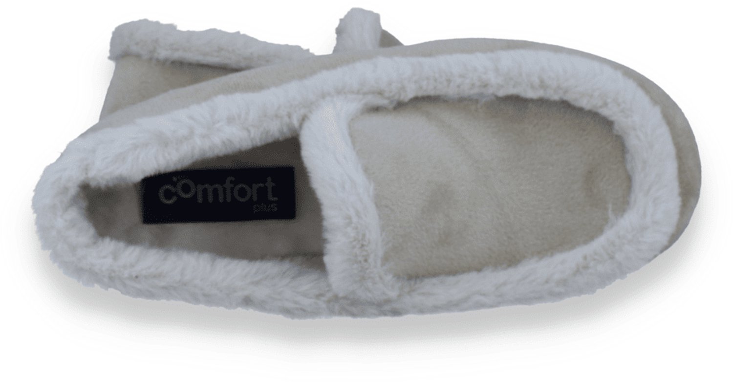 Comfort Plus Dames Pantoffel | Beige | Maat: 35