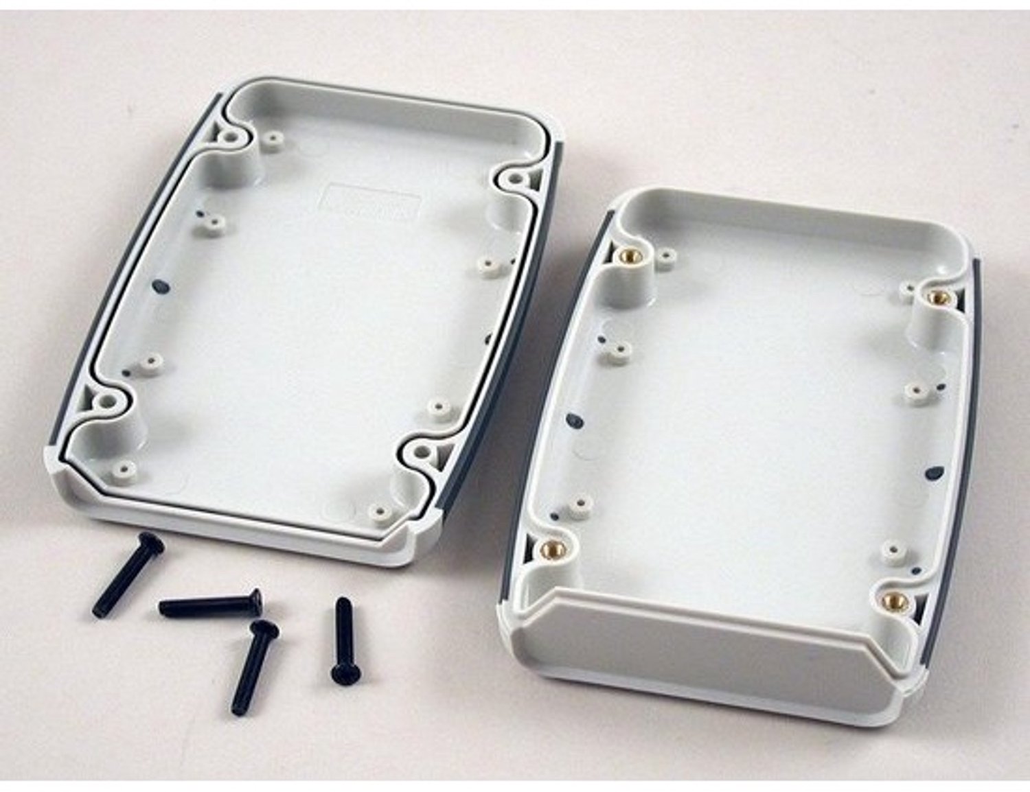 Waterdichte behuizing - Handheld case - Elektronica beschermen - IP65-stofdicht - 117x79x25mm - Zwart