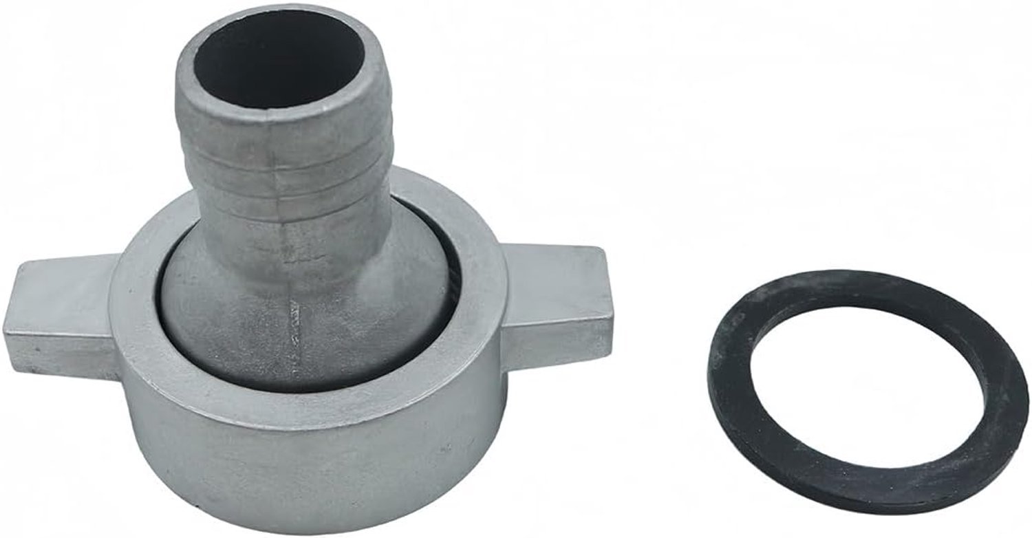 Reductiemiddel Adapter 1.5 Aan 1 Inch Pomp Connector Met Moer Pijp Pakking Voor Zelfaanzuigende Pomp