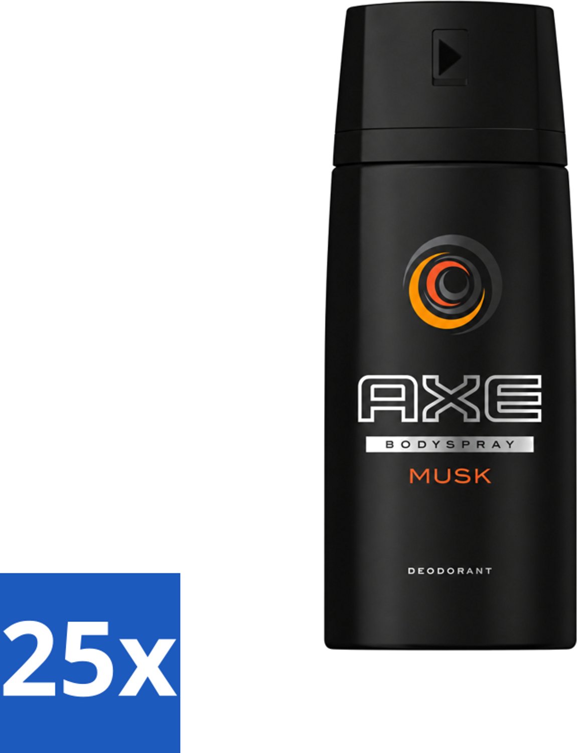 25 x Axe - Deodorant Bodyspray - Musk - 150 ml - Voordeelverpakking - 25 stuks