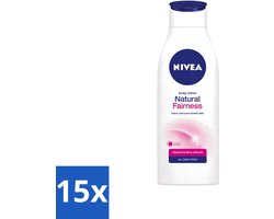 Fa 15 x Nivea – Bodylotion – Natural Fairness Clarifiant – 400 ml - - 15 - 15 stuks