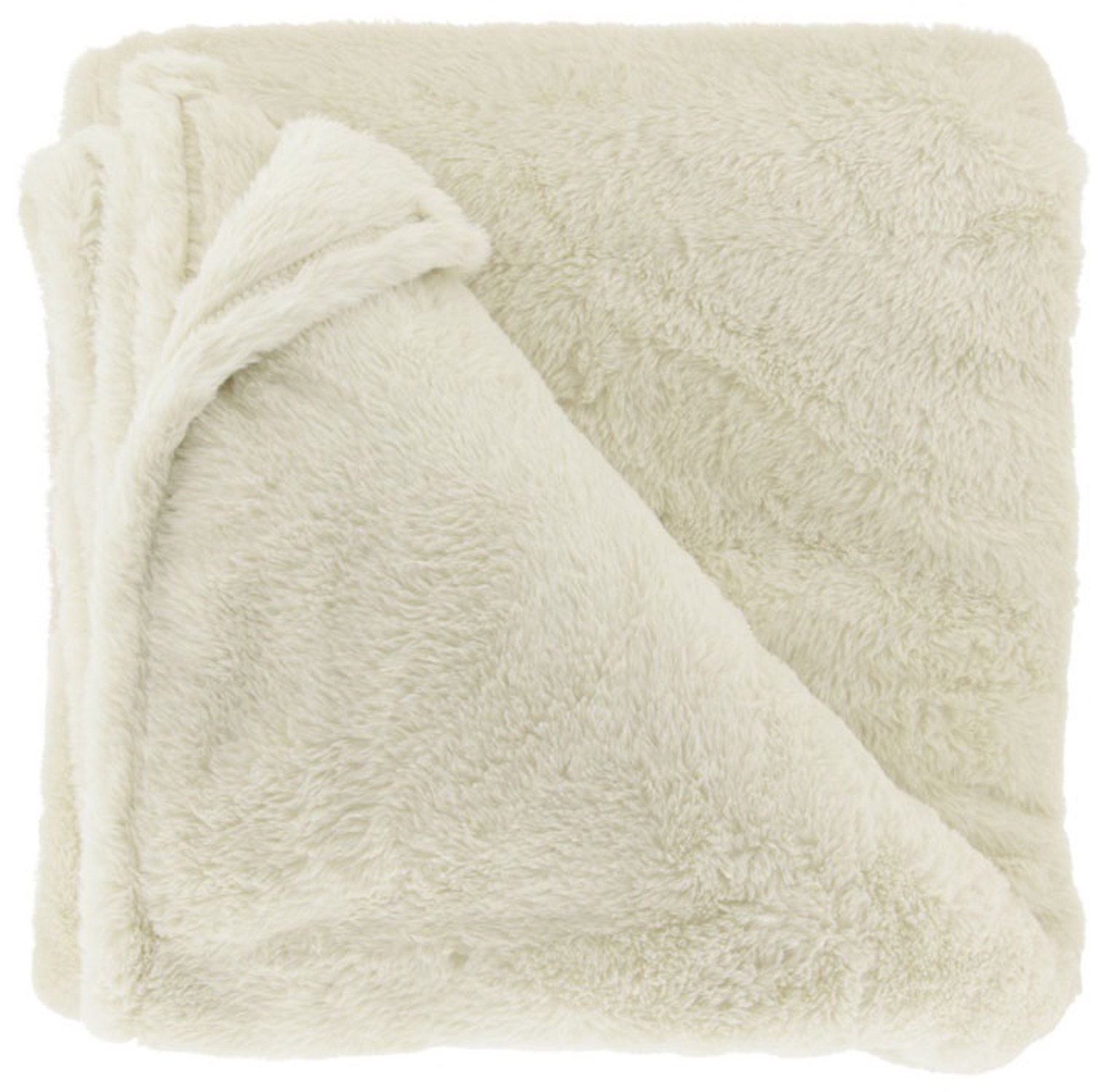 Unique Living Plaid Jip - dove white - 150x200cm Wit