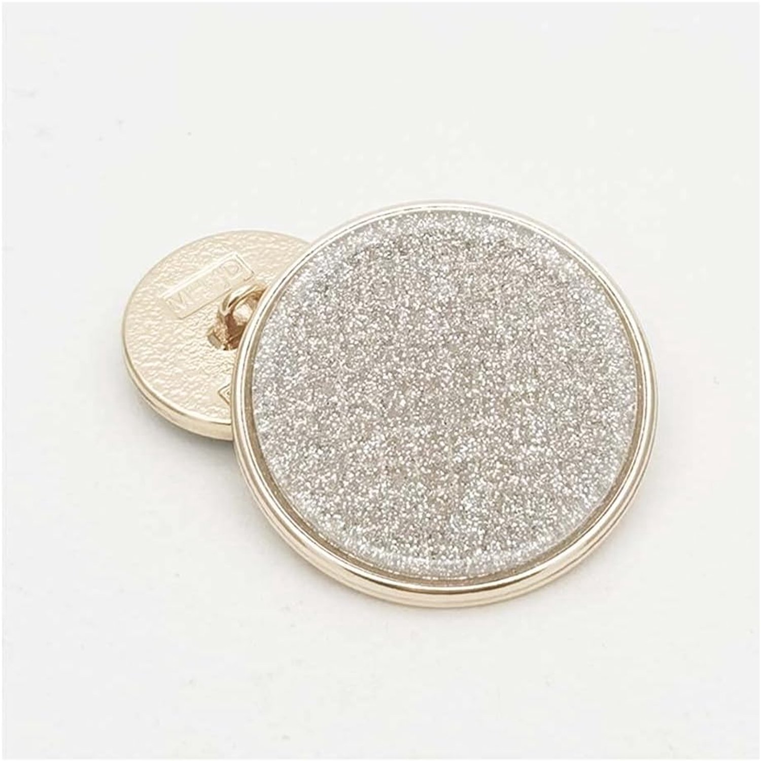 5 stuks metalen ronde shank knopen vele maten speciale fonkelende knopen voor kleding tassen decor naaien handwerk