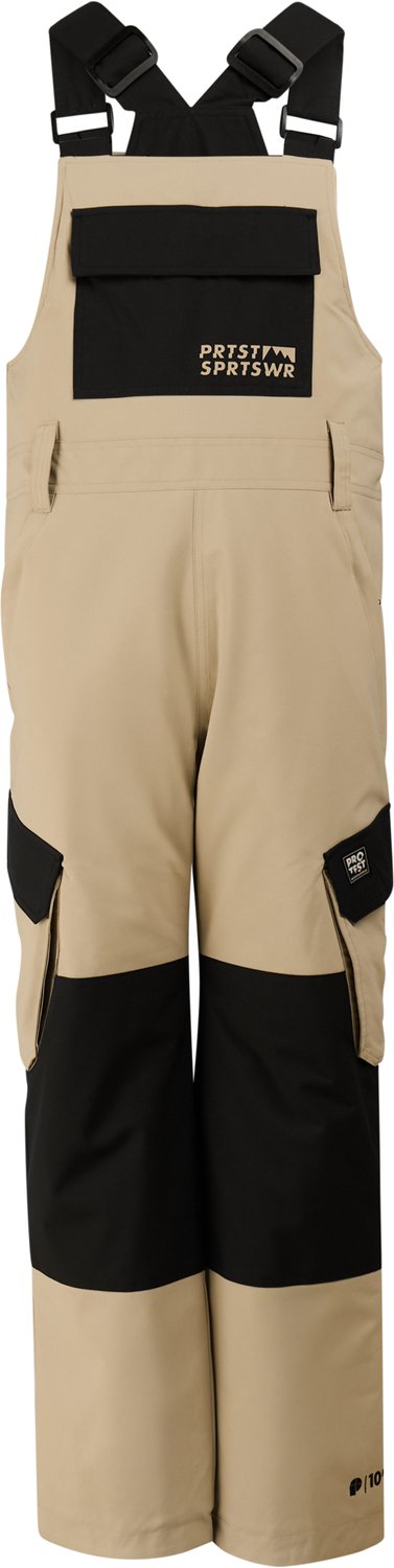 Protest PRTPepper Skibroek Jongens Salopette Waterkolom 10K Beige
