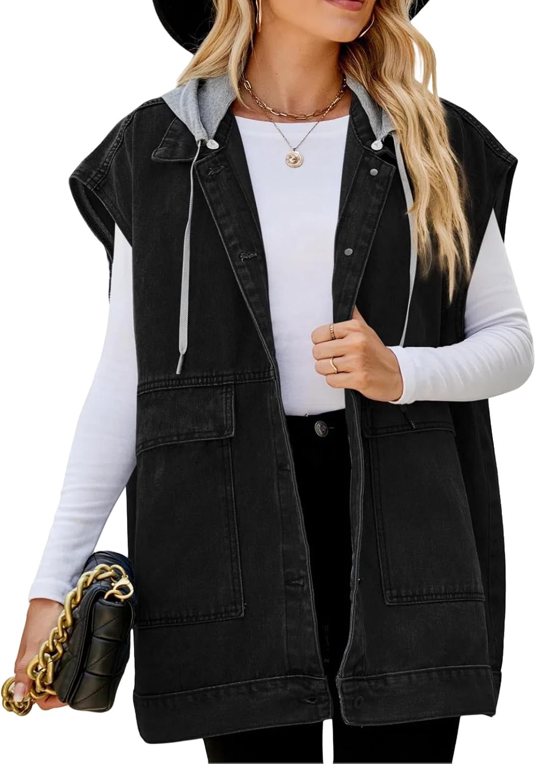 Jeansvest voor Vrouwen