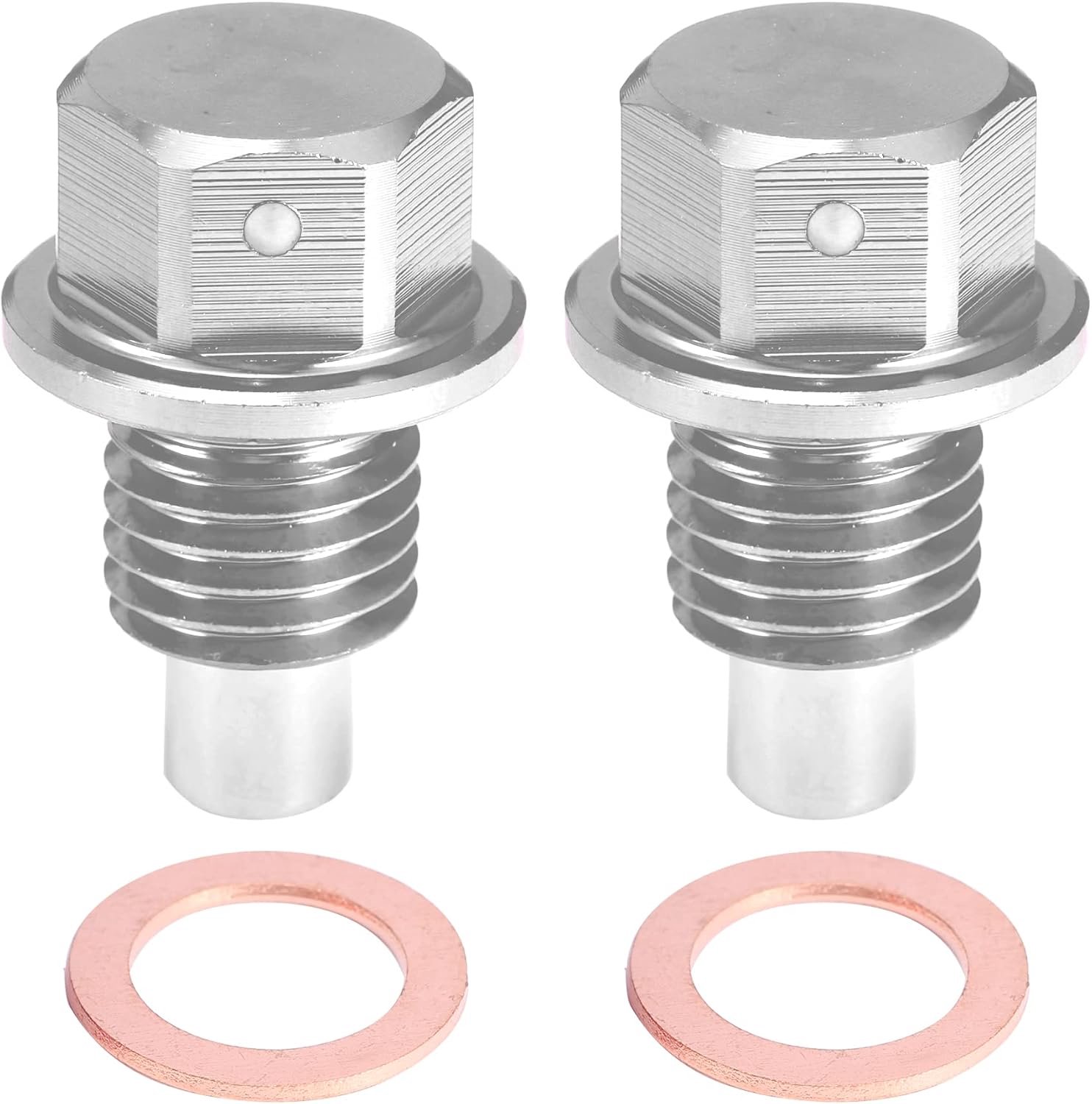 Olie Afvoerplug M12x1.5 - Aluminiumlegering - Magnetisch - Verbeterde motorprestatie - ServiceTopper