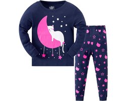 Pyjama langarm katoen