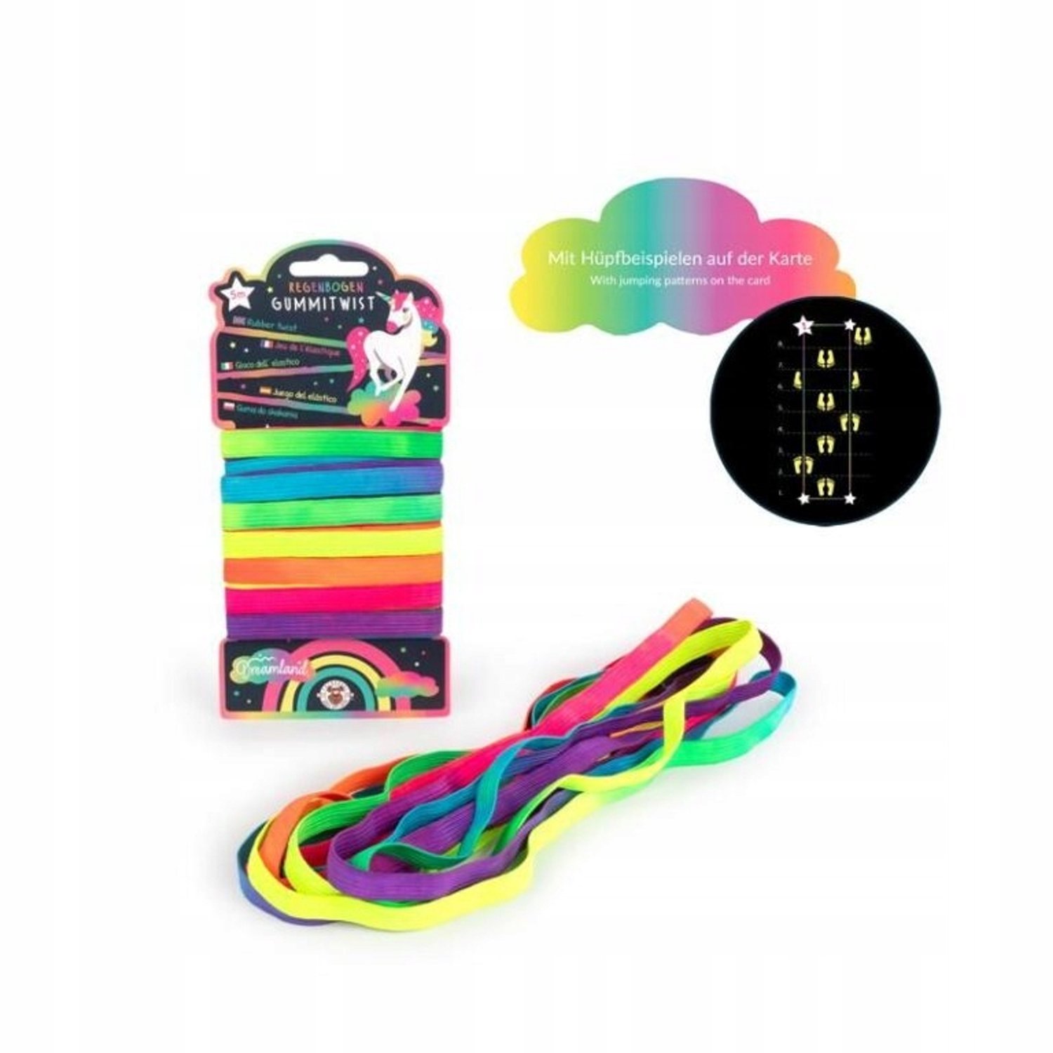 Regenboog Springtouw voor Kinderen - 5 Meter
