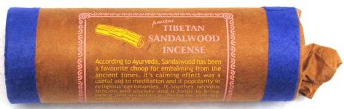 Tibetan Sandelhout Wierook - Meditatie Sticks