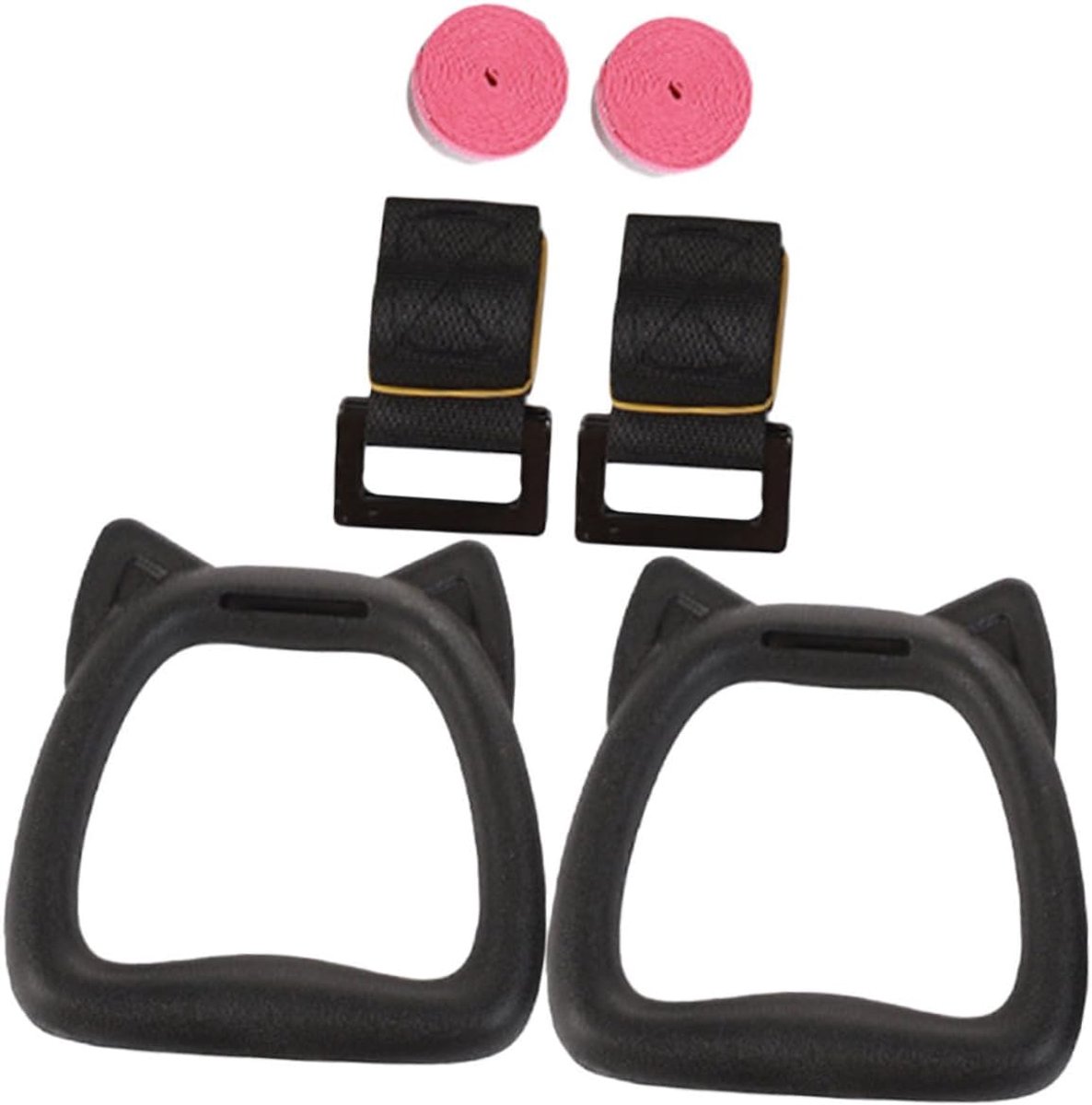 Ringen Voor Jongen Meisje Professionele Pull-up Ringen Met Verstelbare Band Voor Buiten Thuis Training Geschikt Voor Gymnastiek Krachttraining