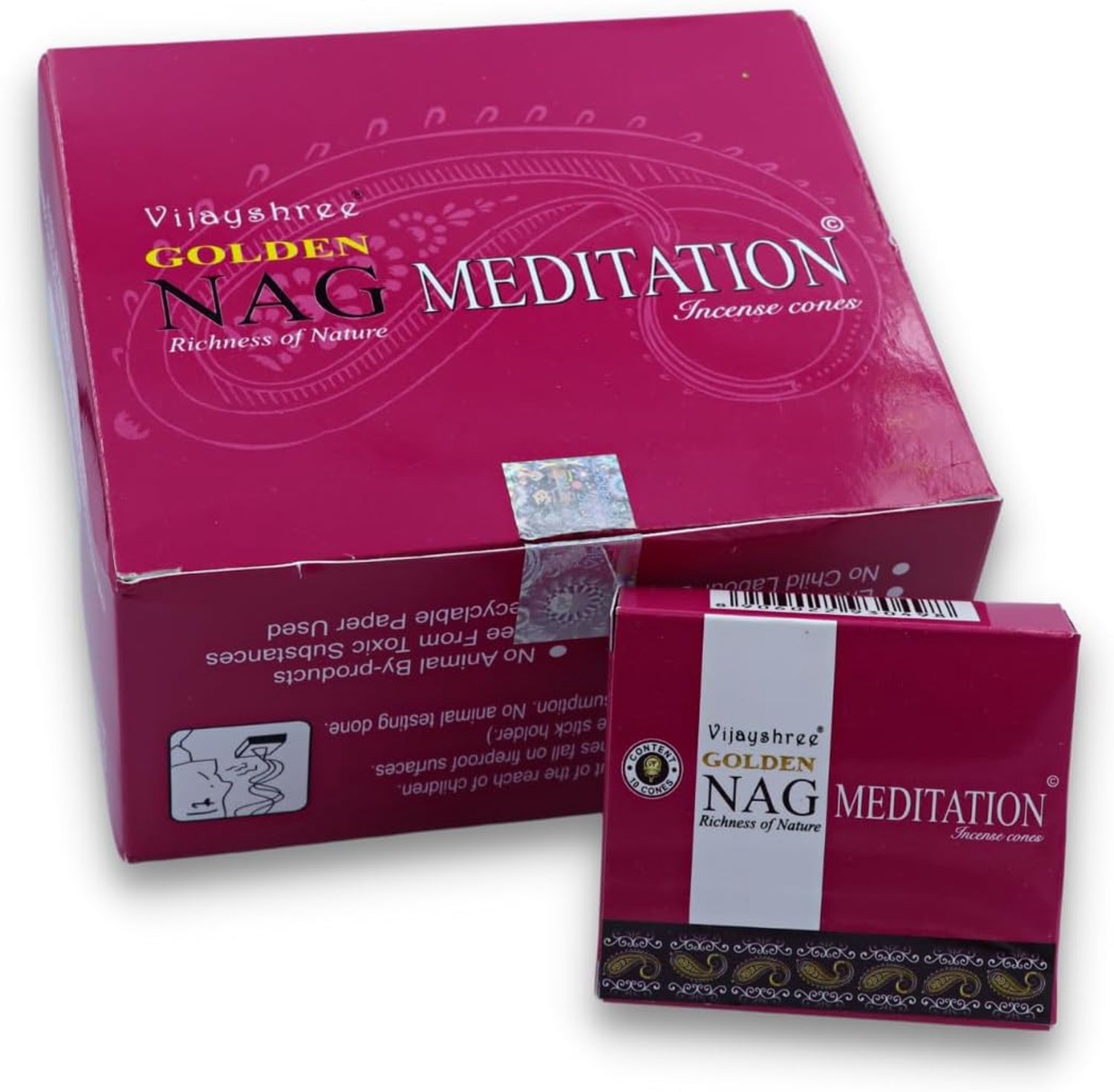 Wierookkegels 10 stuks - natuurlijke kruiden - meditatie en sfeer - m-winkel