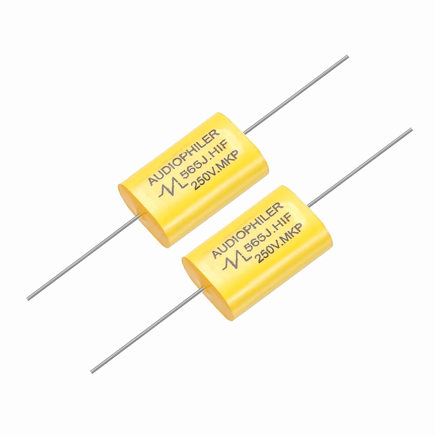 Crossover-condensator 5,6 uF - MKP-film - hoogfrequent - nauwkeurige audio-filtering - 2 stuks - ServiceTopper