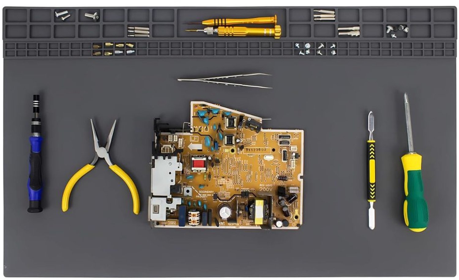Hittebestendige Siliconen Soldeermat voor Elektronica Reparatie