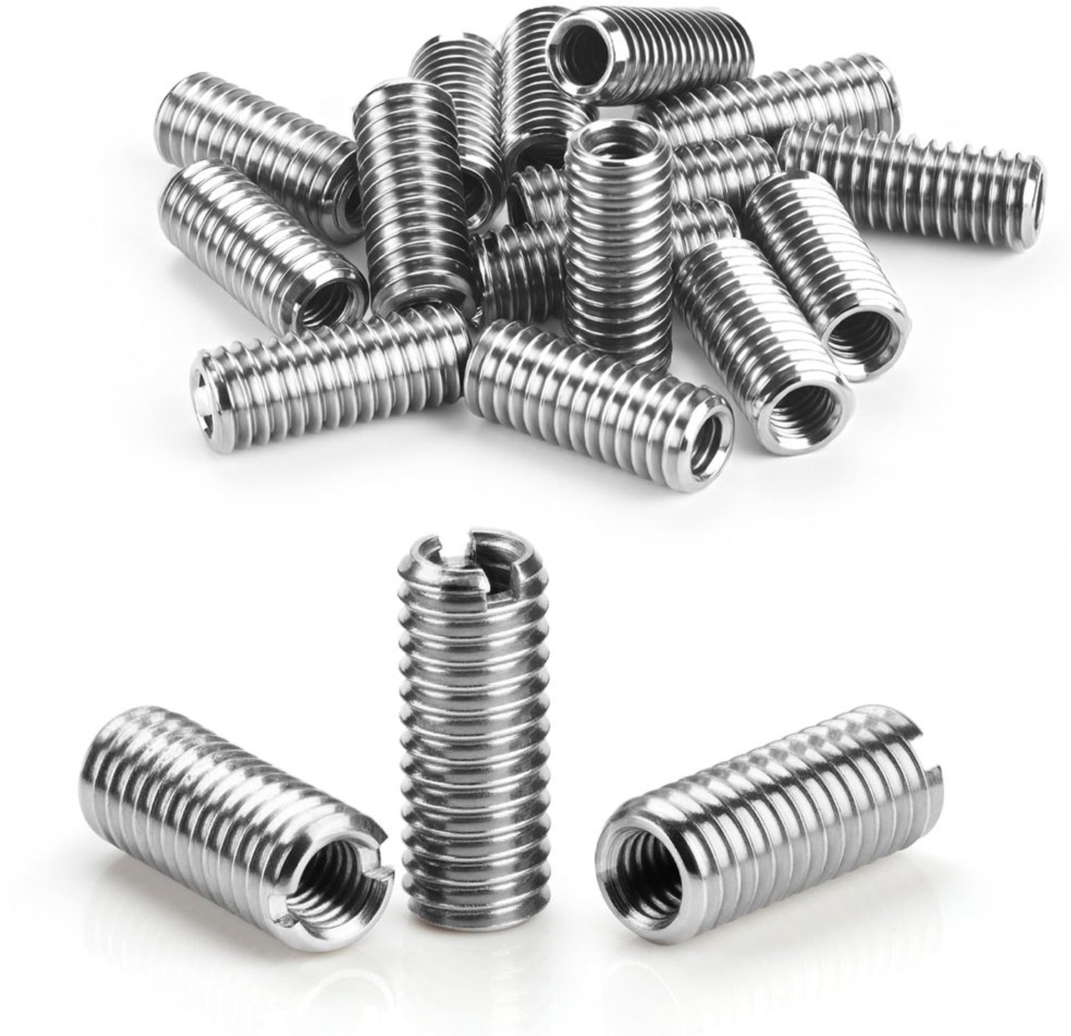 Set van 15 Stuks Draadverloopstukken M6 naar M4