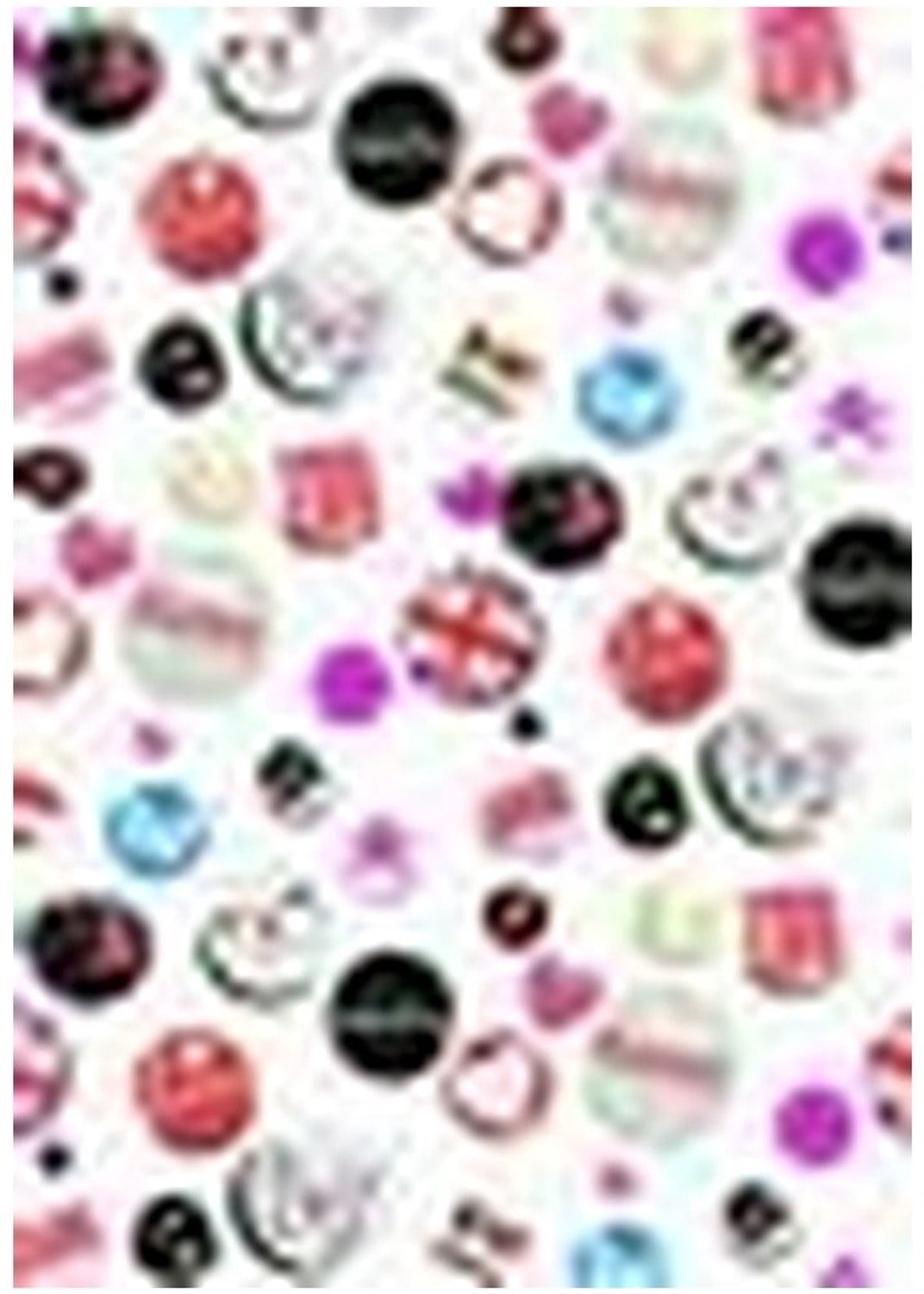 2LIF Buttons Zelfklevende Folie Mini rol multi 45cmx2mtr