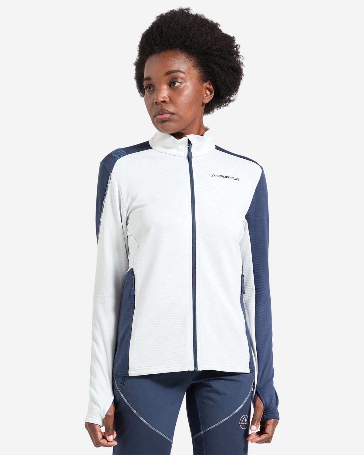 La Sportiva Chill Thermal JKT W Fleece Jas Blauw