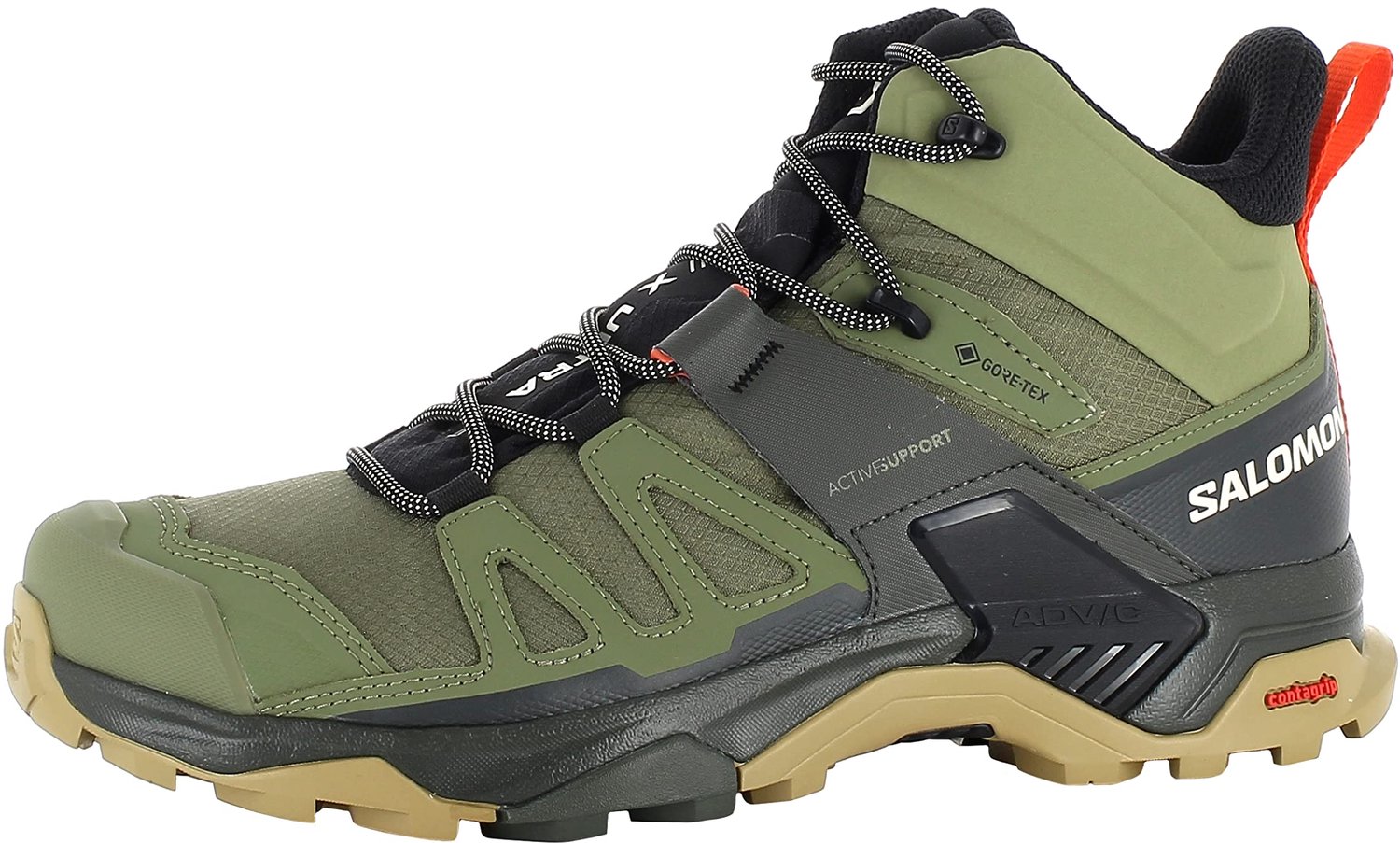 X ULTRA 4 MID GTX MEN DEEP LICHEN Groen