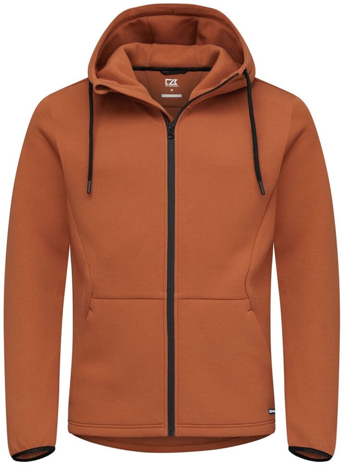 Cutter & Buck Pemberton Hood FZ Heren 358418 Roest Oranje