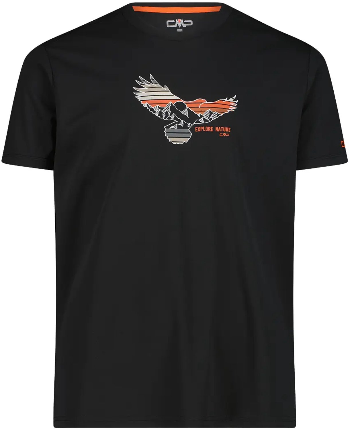 Piqué T-shirt CMP Antraciet