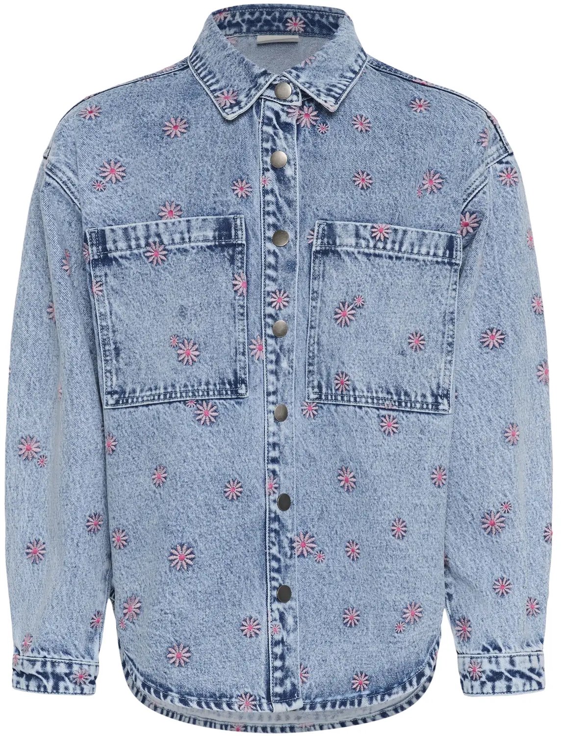 Dames spijkerjack KAFFE Babena Blauw