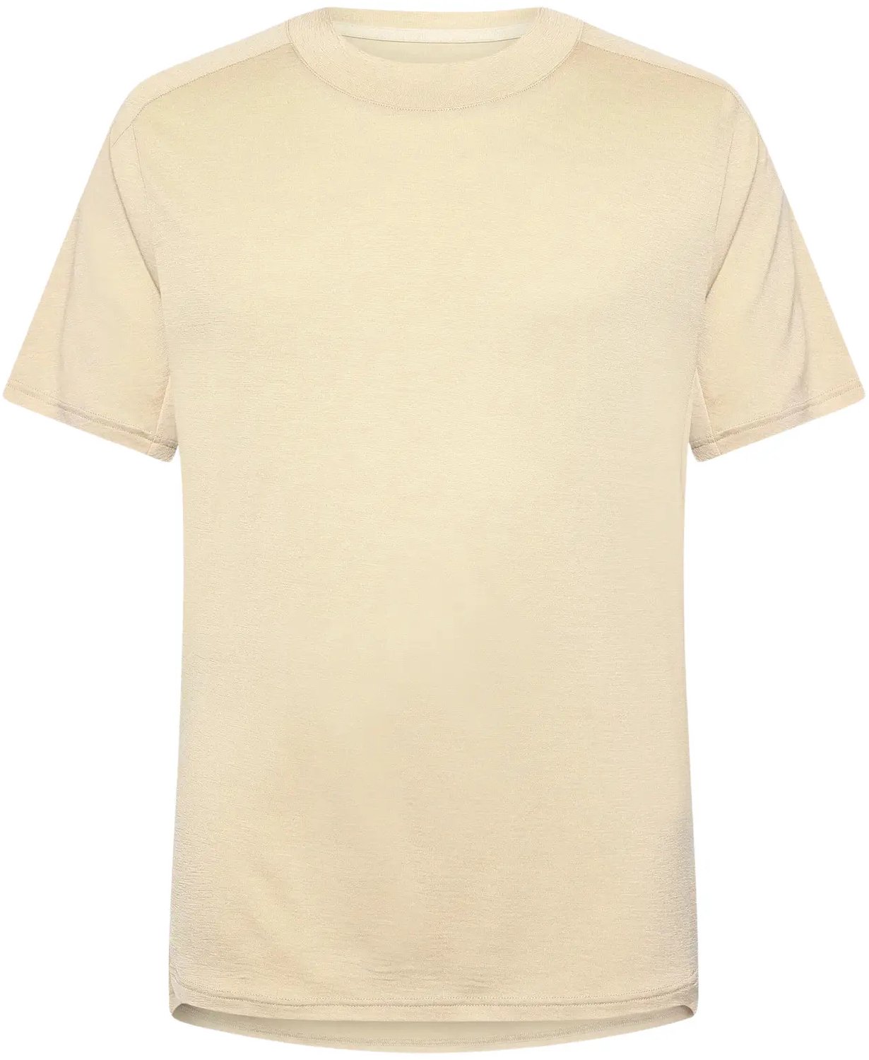 Wollen T-shirt KnowledgeCotton Apparel Dynamic Grijs