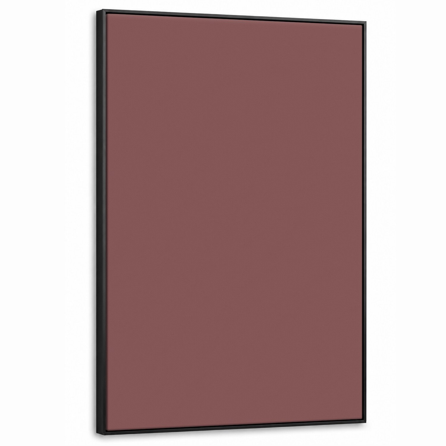 Canvas Schilderij met Baklijst XXL Canvas Schilderij met Baklijst 90x140cm - Muted - Raisin - Rood - Muurdecoratie woonkamer - Slaapkamer decoratie - Kamer accessoires - Schilderijen op canvas met lijst groot